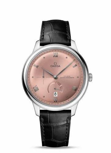 Omega De Ville Power Reserve Master Chronometer Stainless Steel / Salmon 434.13.41.21.10.001 (43413412110001)